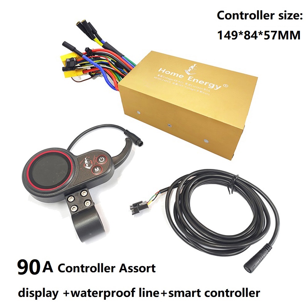 72V 45A Dual Controller - Kontroler Penggerak Ganda 48V60V72V 50A70A90A Sepeda