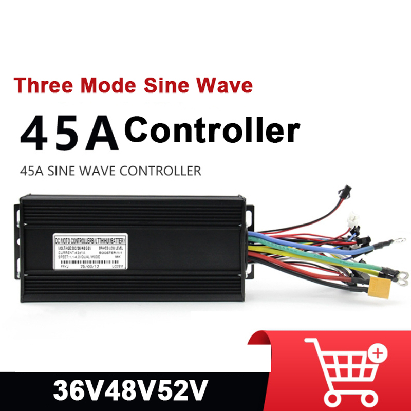 72V 45A Dual Controller - Pengendali SineWave 45A Tiga Mode 15