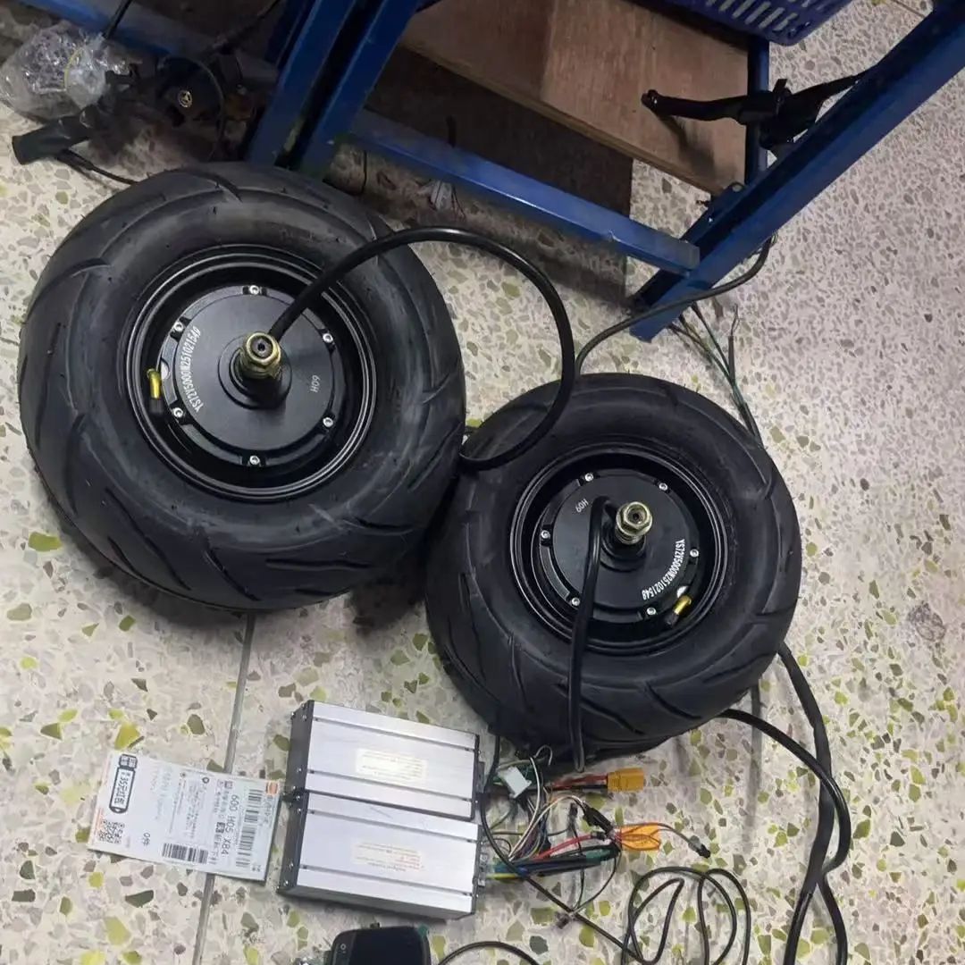 60V 5000W Brushless Hub Motor - Motor Hub 72V Daya Tinggi 4000W
