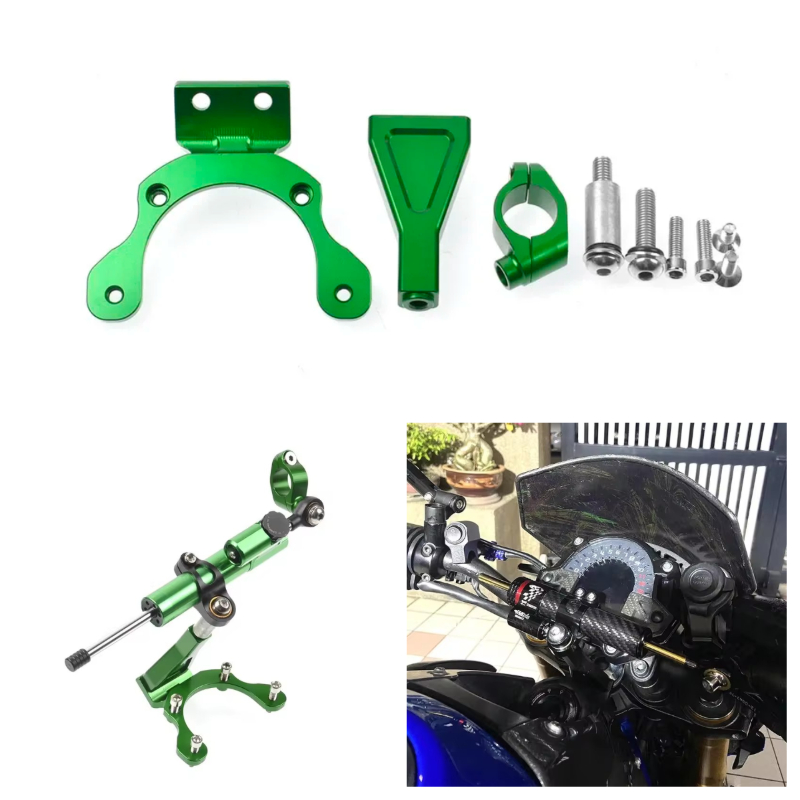Peredam Kemudi Serat Karbon un - Steering Damper Stabilizer Kit Cnc ulasan dan harga