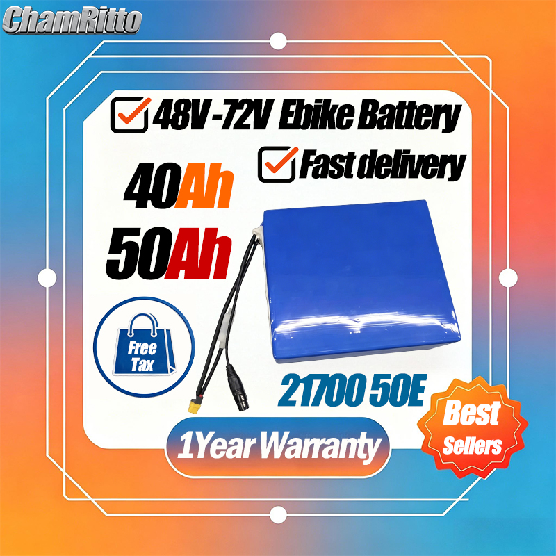 Baterai Sepeda Listrik 48V 20a - 60V 30Ah 21700 Battery Pack ulasan dan harga